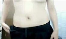 asian amateur with big tits solo