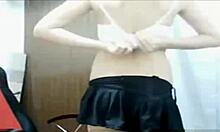 asian amateur with big tits solo