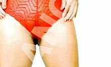 Wife changes panties, showing pussy and tits in hardcore solo fetish