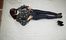 OMG, Amateur Striptease Fetish With Ripped Underwear And Teasing Actions!