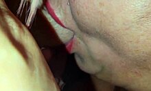 blonde housewife sucked balls and jerked off in bedroom for good behavior