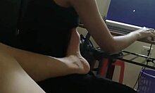 Latina Wife Gets Homemade Interracial Ass Fucking At Night