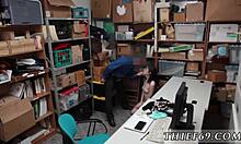 Caught crimson-handed, this petite teen suspect got bound by police! 🚨