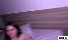 Cute Teen Feels Surprised During Intense Fucking.