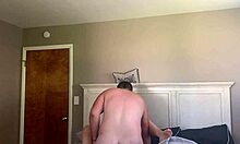 fuckin the neighbor's ass while wife is away, riding the milf blonde