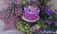 Sunny Poses Outdoor, Undressing to Reveal Juicy Big Ass