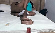 we ducked into the center to escape the rain but he spotted my ass and devoured it all