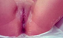 she says, 'masturbate my pussy in the bath'