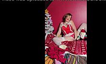 MILF Wife Brings Sexy Christmas Gifts With Masturbation And Sex!