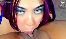 Intense Lesbian Orgasm From Licking My Friend's Pussy Hard