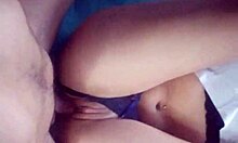 Fucking Teen 18+ Watching TV CREAMPIE Pussy