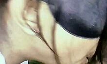 indian sexy teen girl giving intense blowjob