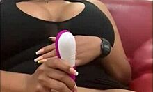 Hot Latina With Big Tits Experiences Multiple Orgasms Using Favorite Toys In Lingerie And Ripped Clothes