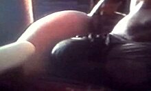 My ebony gf orgasms so hard from doggystle fucking.