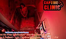 Naked backstage clip of Sheila Daniels during wild gyno exam