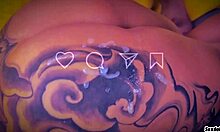 Incredible Footjob! He Loves Feet with Mouth, Oil, and Cum!