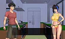 Confined With Friend In Kitchen