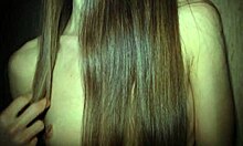 Sexy girl fucks every day like mad in home video