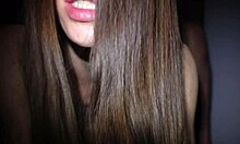 Sexy girl fucks every day like mad in home video