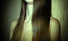 Sexy girl fucks every day like mad in home video