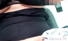 playing on hot video call