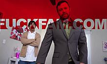 Raw Allie Addison Sucking Cock in Hardcore POV