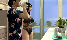 mature woman seduces young virgin gardener of 18 years