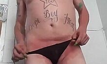 shemale slut natalie sin shows off solo