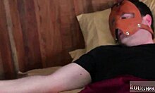 Bound Slut Cop in Bondage with Sphincterbell