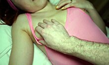 teen giving a blowjob, sucking deepthroat