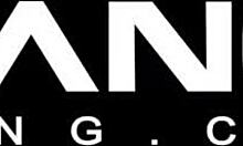 Cece Capella's big brown eyes stare intensely during deepthroat blowjob in POV group scene.