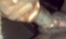 Horny Man Dicks Down Black 18+ Slut in BDSM Quickie