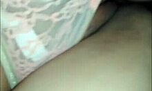 I finger her until she's wet to fuck her nicely in thong