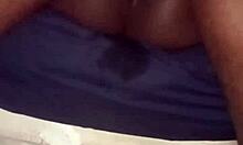 Horny Man Dicks Down Black 18+ Slut in BDSM Quickie