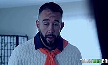 Petite teen rissa may gets hardcore blowjob and pov fuck from will pounder.