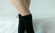 my boyfriend enjoys this european milf solo