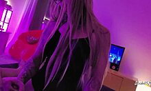 Pov Blonde Babe Gets Facial Cumshot After Deepthroat Blowjob