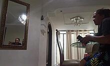 I convinced my partner not to go out with my tongue