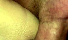 I fuck my horny wife while she fingers herself, then creampie her wet pussy