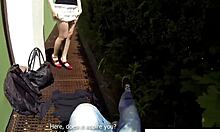 Out-of-town gal outside