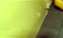 Amateur young babe in POV oral session with big cock