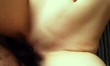 my skinny teen sister enters my room horny and begs me to fuck her pussy. she spreads her legs on the bed.