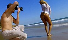Blonde Mom Teased By Photographer's Ass Fuck