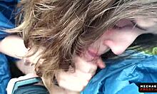 The riskiest public blowjob ever on an active bali volcano pov