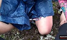 The riskiest public blowjob ever on an active bali volcano pov