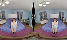 rebecca vanguard finds a place to lay in virtual reality