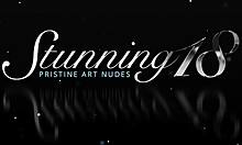 beautiful skinny petite pretty brunette sasha in keep me warm promo