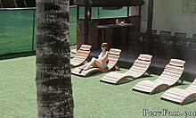 Teen Overwhelmed by Huge Cock Pounding, Leaves Mess