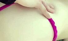 Asian Girlfriend Poses Seductively On Balcony, Plays With Wet Pussy