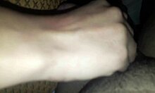 After the party, I passionately ate my Latina girlfriend's pussy, feeling intense pleasure in our interracial encounter.